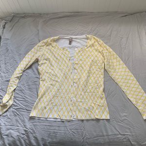 White Stag cardigan sweater, size M